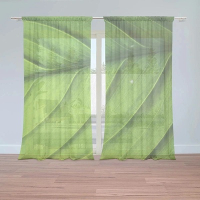 Sablio Záclony List: 2ks 150x250cm