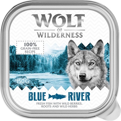 Wolf of Wilderness Adult Blue River rybie 24 x 150 g