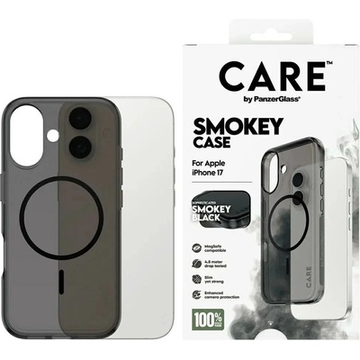 Panzer ГРИЖА от PanzerGlass Флагман Urban Explorer Case w. Черен MagSafe за iPhone 17 - черен (5715685026959)