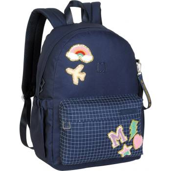 Marshmallow Ученическа раница Marshmallow - Chenill, Тъмносиня (DKT64558)