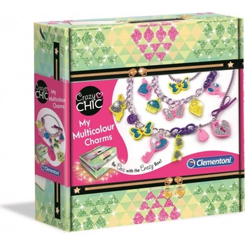 Clementoni: Crazy Chic Pestrofarebné prívesky