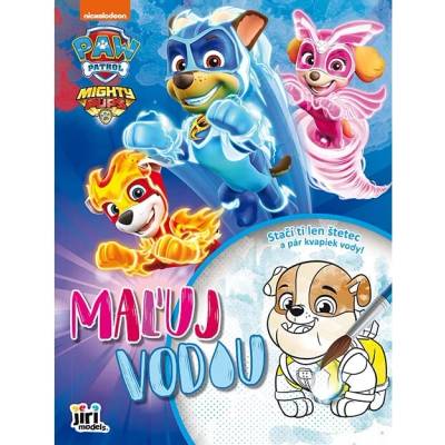 Tlapková patrola Maluj vodou A4