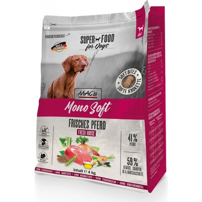 MAC's Dog Mono Soft Čerstvé Koňské 4 kg
