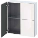 Duravit L-Cube - Шкафче 80x70x24 см, с 2 врати, лъскаво бяло LC116702222 (LC116702222)