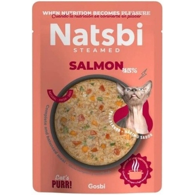 Natsbi Cat Steamed Salmon 80 g