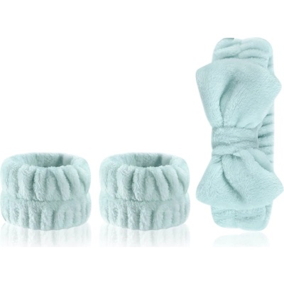 EcoTools Cleansing Headband & Wristband Set комплект за премахване на грим и спа лента за глава