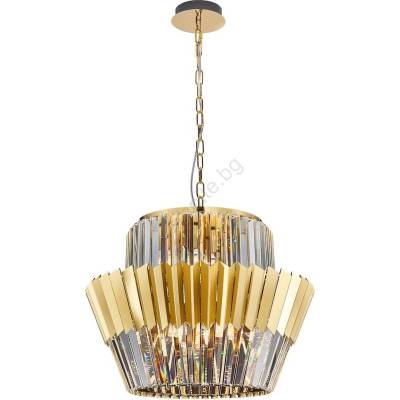 MILAGRO Пендел DONNA 12xE14/40W/230V Ø 55 см златист (MI2705)