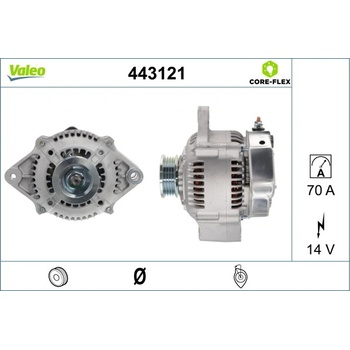 generátor VALEO 443121