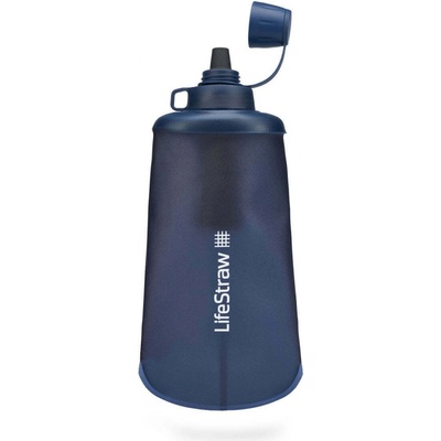 LifeStraw Peak Collapsible Squeeze Bottle Dark Gray LSPSFMLGRWW 0,65l