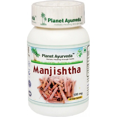 Planet Ayurveda Manjistha extrakt 10:1 500 mg 60 kapslí