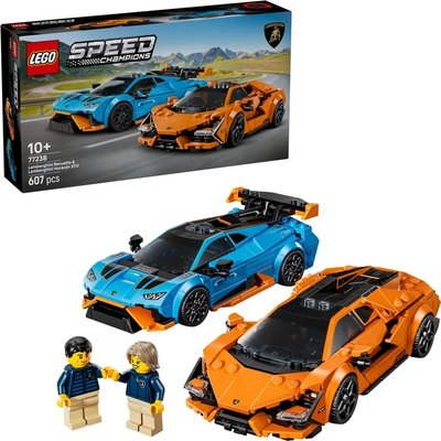 LEGO® Speed Champions 77238 Lamborghini Revuelto a Huracán STO