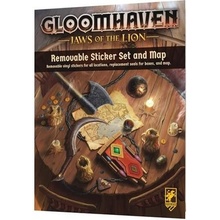 Cephalofair Games Gloomhaven Jaws of the Lion Removable Sticker Set & Map EN