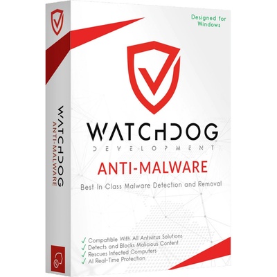 Watchdog Anti-Malware 3 licence, 1 rok (WAM-3U-12-WW)
