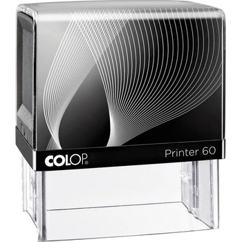 Colop Печат Printer 60, правоъгълен, 37 x 76 mm, черен (1085120060)