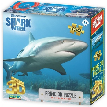 PRIME 3D puzzle Karibský útesový žralok 150 ks