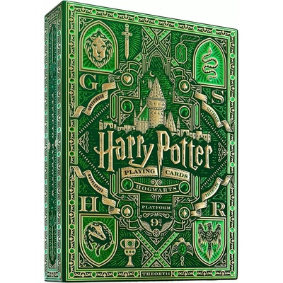 Hrací karty Theory11: Harry Potter Zmijozel
