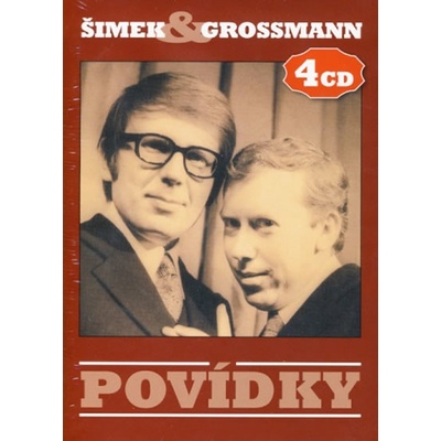 Šimek/Grossman - Povídky 1-4 - 4CD - Grossmann Jiří Šimek Miloslav