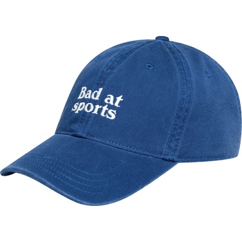 DEDICATED Шапка с козирка Dedicated Soft Cap Slussen Cap - Bad At Sports Royal Blue - размер One Size (904-3601-0411)