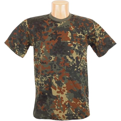 Dětské maskáčové triko flecktarn