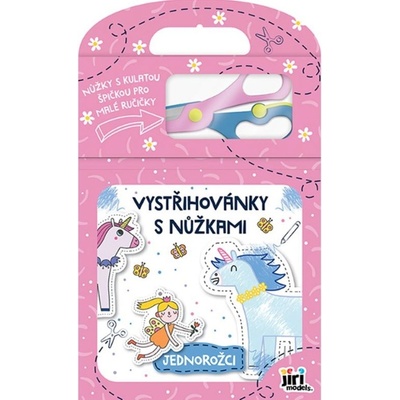 Vystřihovánky 3998-1 s nůžkami Jednorožci