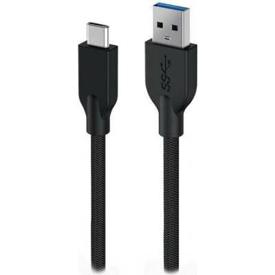 Genius ACC-A2CC-3A USB A / USB-C, USB 3.0, 3A, QC 3.0, 1,5m, černý