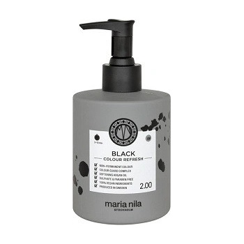 Maria Nila Colour Refresh Black 2.00 maska s barevnými pigmenty 300 ml