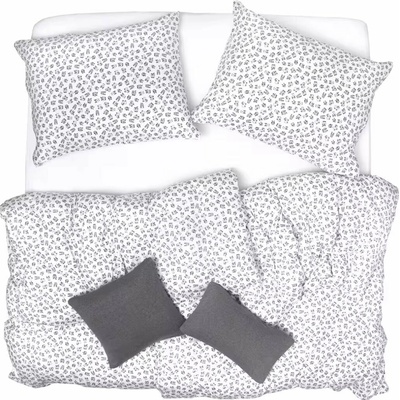 SCANquilt Obliečky jersey ovečky detský 90x135 45x65