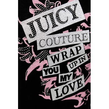 Juicy Couture Кадифен суичър Juicy Couture Wrap You Up (JCNAS126451)