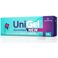 UniGel Aurovitas hydrofilný gél na hojenie rán 30 g