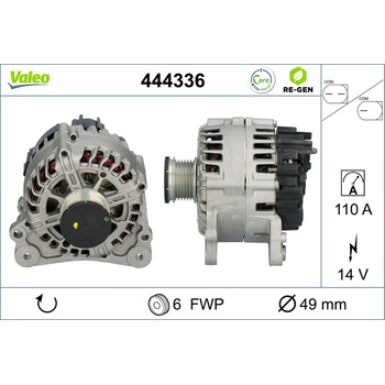 Alternátor VALEO 444336