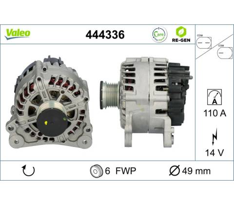 Alternátor VALEO 444336
