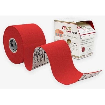 Reco Tape tejpovací páska červená 5 cm × 5 m