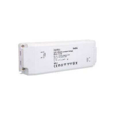 Zamel Napájecí zdroj Slim LED 12V DC 75W ZNS-75-12 (LDX10000141)