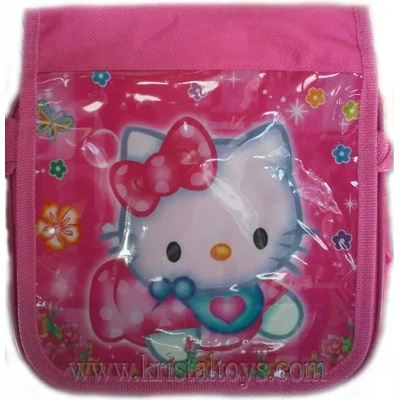 Детска чанта с картинка и дълга дръжка - Коте