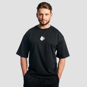 GymBeam Тениска Shaker Boxy Black S
