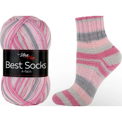 Příze Best Socks 4-fach 7350
