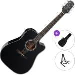 Takamine GD30CE Standard SET Black Електро-акустична китара Дреднаут
