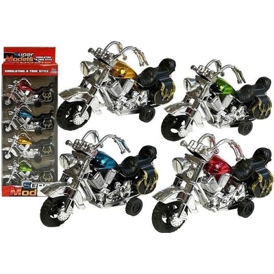 Lean Toys Sada Motorka v pohybu 4 kusy