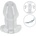 Anos Butt Plug with Tunnel Transparent