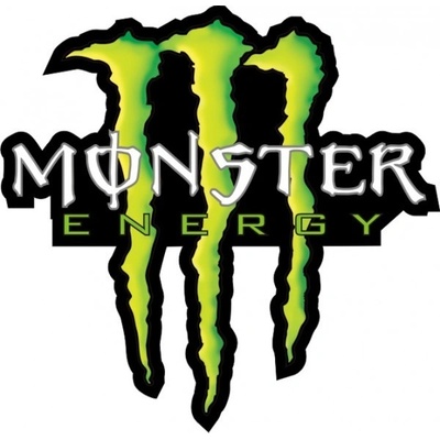 Dino Samolepka - nálepka Monster Energy (75 x 65 mm)