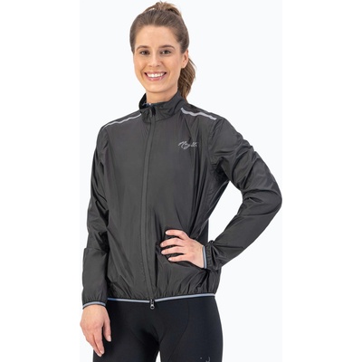 Rogelli Дамско яке за колоездене Rogelli Essential Waterproof black