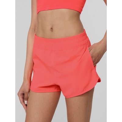 4F H4L22-SKDT016 Dámske kraťasy neon coral