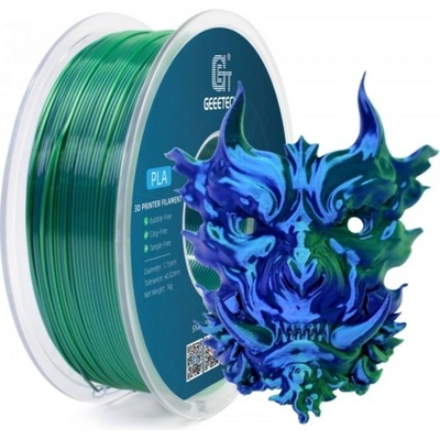 GEEETECH PLA Silk Dual Blue+Green - 1, 75 mm / 1000 g (700-001-1573)