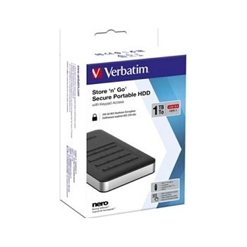 Verbatim Store 'n' Go Secure 1TB, USB 3.1, 53401