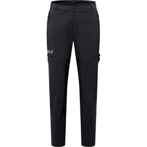 Jack Wolfskin Дамски панталон със свалящи крачоли Jack Wolfskin Women's Hikeout Zip Off Pants Zip-off trousers - Black - размер 46 (110-1692-0116)