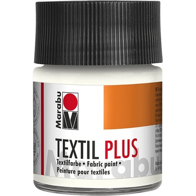 Marabu farby na textil Plus 50 ml biela