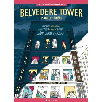 Detektivní omalovánky Prokletý věžák Belvedere Tower – Sleviste.cz