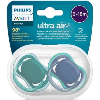 Avent Philips Cumlík Ultra air neutral chlapec modrá 2ks