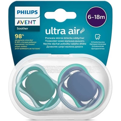 Avent Philips Cumlík Ultra air neutral chlapec modrá 2ks