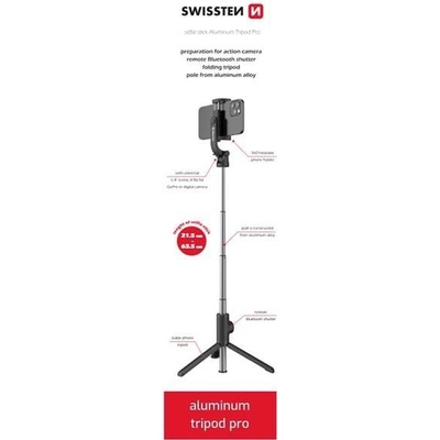 SWISSTEN ALUMINUM TRIPOD PRO 32000400 – Zbozi.Blesk.cz